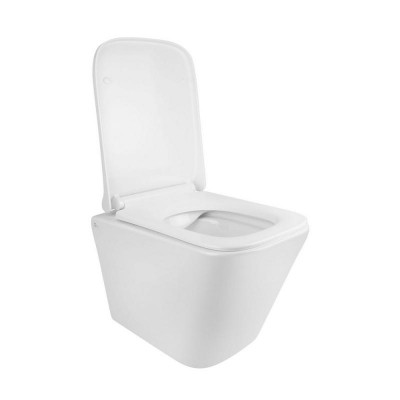 Подвесной безободковый унитаз Qtap Tern QT1733052ERW