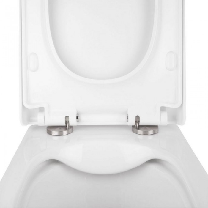 Подвесной безободковый унитаз Qtap Tern QT1733052ERW