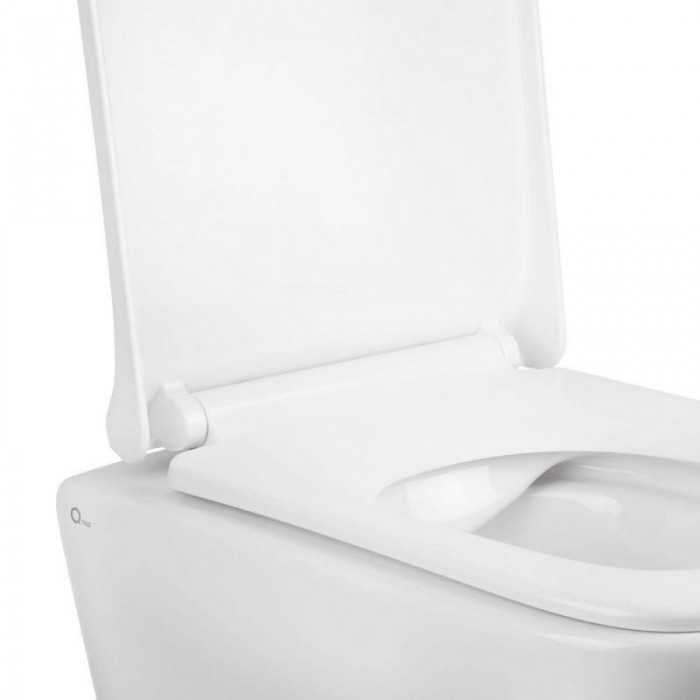 Подвесной безободковый унитаз Qtap Tern QT1733052ERW