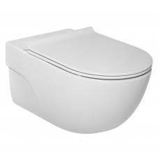 Подвесной безободковый унитаз Roca MERIDIAN Rimless A34H240000