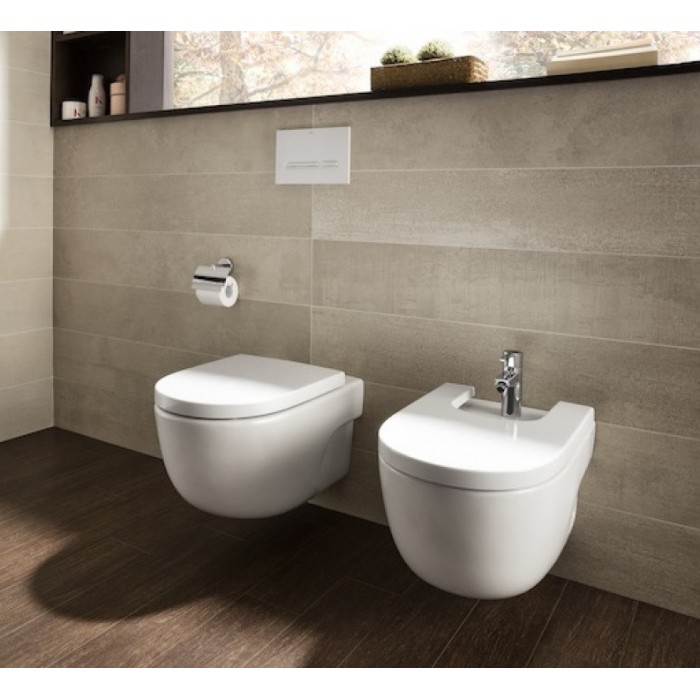 Підвісний безободковий унітаз Roca MERIDIAN Rimless A34H240000