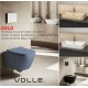 Подвесной безободковый унитаз VOLLE SOLO 13-55-111Grey Антрацит Подвесной безободковый унитаз VOLLE SOLO 13-55-111Grey Антрацит