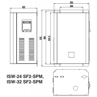 Тепловой насос воздух-вода IDEA PRO ISW-24SF2-DN1/ISW-24SF2-SPM