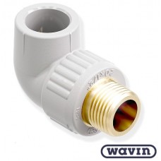 Кут із зовнішнім різьбленням WAVIN Ekoplastik 20х1/2" SKOE02020RCT