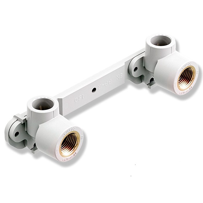 Монтажная планка в сборе WAVIN Ekoplastik 20х1/2" SNKD02020RCT