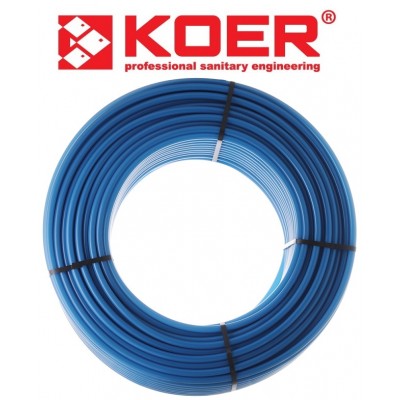 Труба для теплого пола KOER PERT EVOH (BLUE) 16х2.0 200м (KR3090)