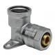 Колено установочное разборное Raftec 16х1/2" UVL-1601