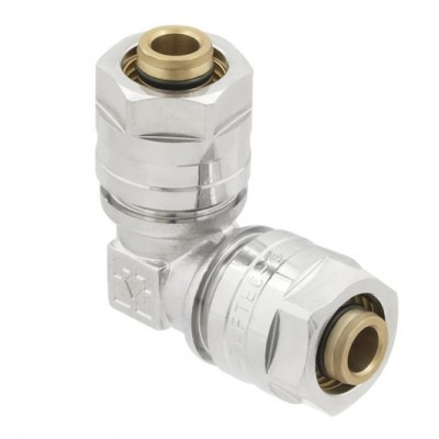 Колено обжимное разборное Raftec 16х16 UR-1616