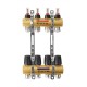Коллектор теплого пола Raftec Gold 1"х3/4" на 2 выхода (LCR-1.2)