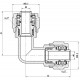 Коліно з'єднувальне Thermo Alliance Forte 16х16 SF173W1616
