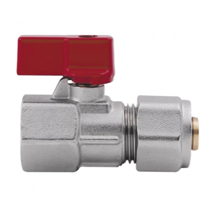 Кран для металлопластиковой трубы Thermo Alliance Forte 16х1/2" SF264W15 ВР