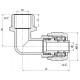 Кутник з зовнішнім різьбленням Thermo Alliance Forte 16х1/2" SF175W1615 Кутник з зовнішнім різьбленням Thermo Alliance Forte 16х1/2" SF175W1615