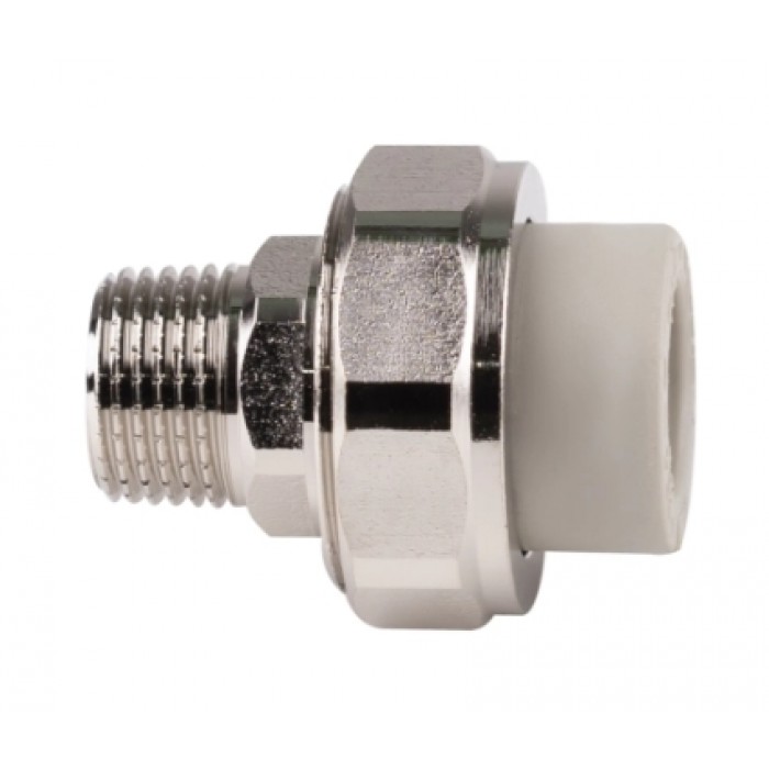 Американка з зовнішнім різьбленням Thermo Alliance 20х1/2" (DSI201) Американка з зовнішнім різьбленням Thermo Alliance 20х1/2" (DSI201)