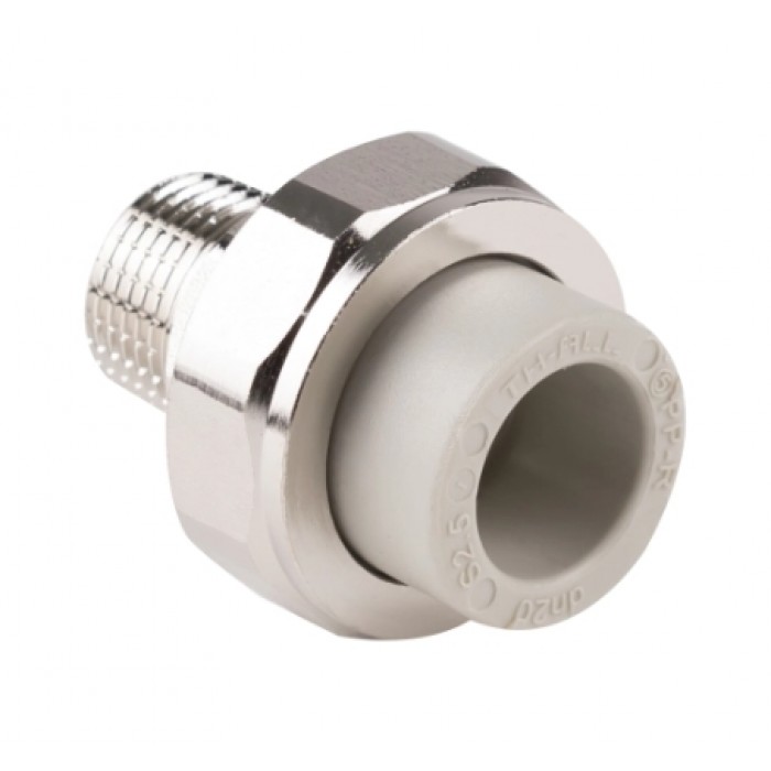 Американка з зовнішнім різьбленням Thermo Alliance 20х1/2" (DSI201) Американка з зовнішнім різьбленням Thermo Alliance 20х1/2" (DSI201)