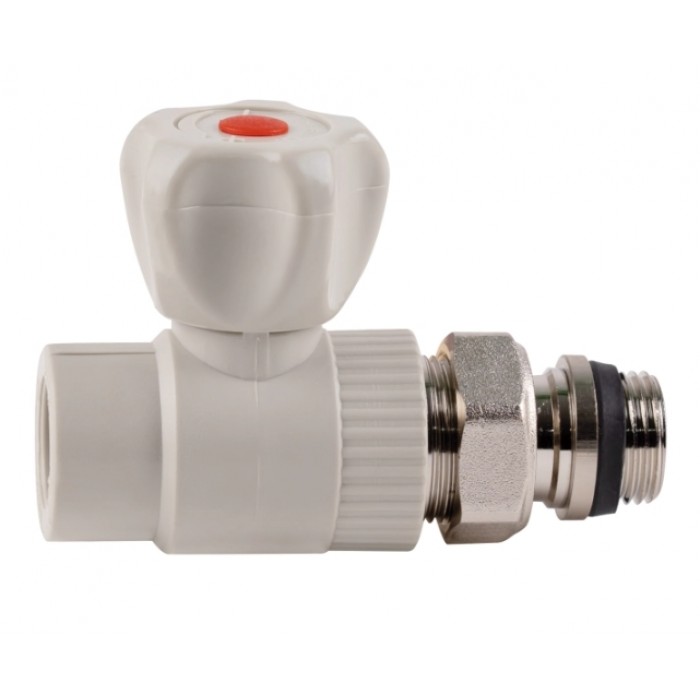 Кран радиаторный прямой Thermo Alliance 20х1/2"(латунный шар) Кран радиаторный прямой Thermo Alliance 20х1/2"(латунный шар)