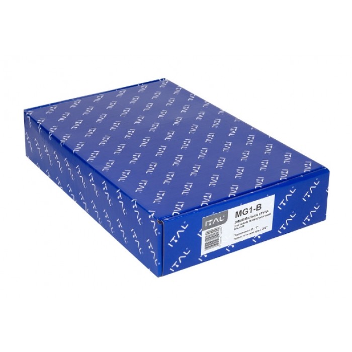 Смесительный узел ITAL MG1-B 1"x3/4" угловой Смесительный узел ITAL MG1-B 1"x3/4" угловой
