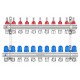 Коллектор теплого пола KOER KR.1210-11 - 1"x11 WAYS (KR5273)