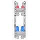 Коллектор теплого пола KOER KR.1210-2 - 1"x2 WAYS (KR5264)
