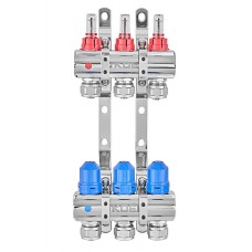 Коллектор теплого пола KOER KR.1210-3 - 1"x3 WAYS (KR5265)