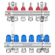 Коллектор теплого пола KOER KR.1210-6 - 1"x6 WAYS (KR5268)