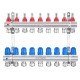 Коллектор теплого пола KOER KR.1210-9 - 1"x9 WAYS (KR5271)