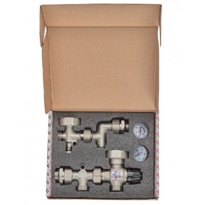 Смесительный узел KOER KR.2022 - 1" с термостатическим клапаном (KR5469)