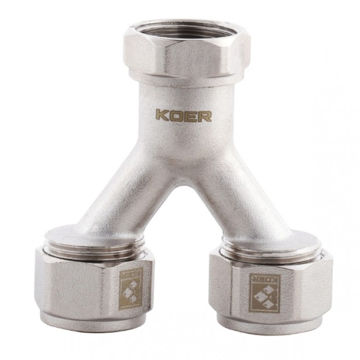 Разделительный узел KOER KR.1150 16х3/4" с евроконусами