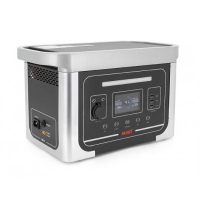 Портативная зарядная станция Must EM181-EM1024S 1000 W LiFePO4 LCD
