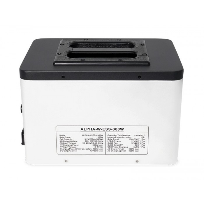 Портативная зарядная станция SAKO Alpha-ESS-300W/1000Wh Портативная зарядная станция SAKO Alpha-ESS-300W/1000Wh