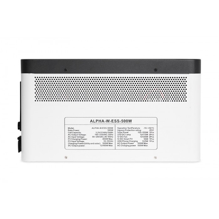 Портативная зарядная станция SAKO Alpha-ESS-500W/1000Wh Портативная зарядная станция SAKO Alpha-ESS-500W/1000Wh