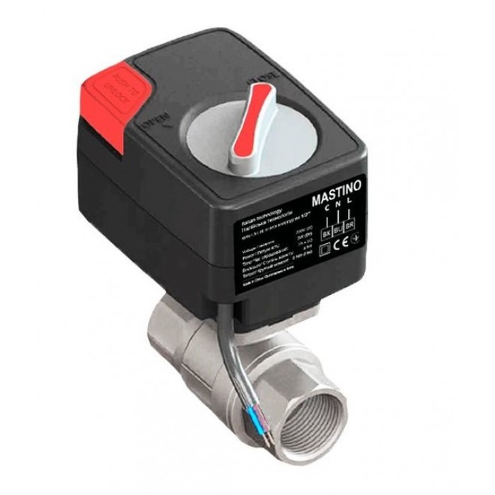 Кран з електроприводом Mastino 3/4" ВВ PN40 220В