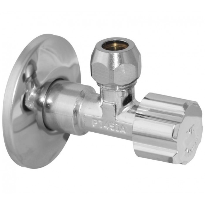 Приладовий вентильний кран Albertoni 1/2x3/8" C406281