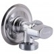 Приладовий кутовий кран ARCO 1/2"х3/4" DEF728P AntiLime