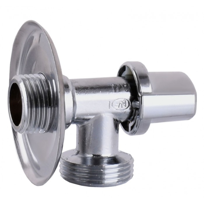 Приладовий кутовий кран ARCO 1/2"х3/4" DEF728P AntiLime