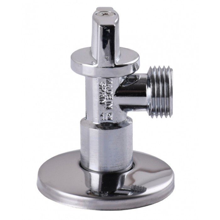 Приладовий кутовий кран ARCO 1/2"х1/2" DE705 (750) AntiLime