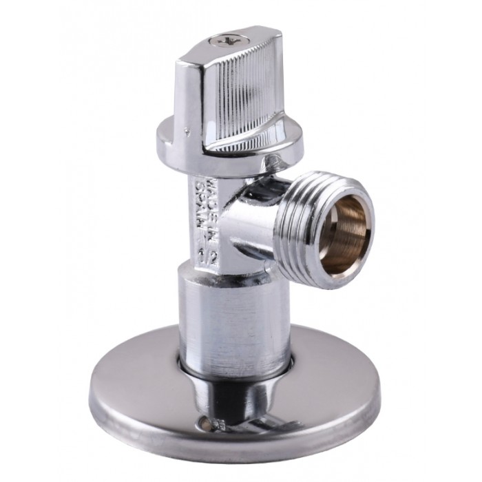 Приладовий кутовий кран ARCO 1/2"х1/2" DE705 (750) AntiLime