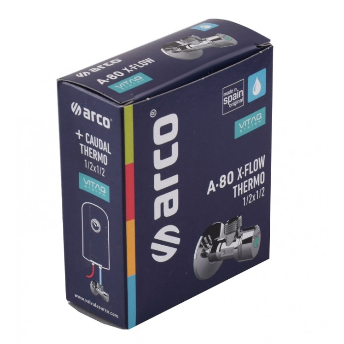 Приладовий кутовий кран ARCO 1/2"х1/2" NOV54MAC Приладовий кутовий кран ARCO 1/2"х1/2" NOV54MAC