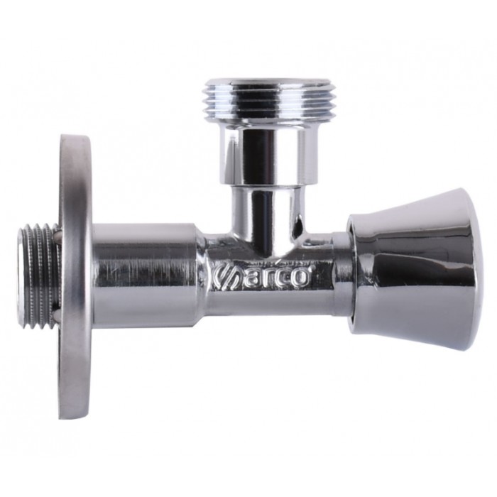 Приладовий кутовий кран ARCO 1/2"х3/4 (+3/8)" Z0915 REGULA