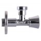 Приладовий кутовий кран ARCO 1/2"х3/4 (+3/8)" Z0915 REGULA