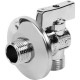 Приладовий кутовий кран Bugatti Minnesota 1/2"х1/2" 08720002
