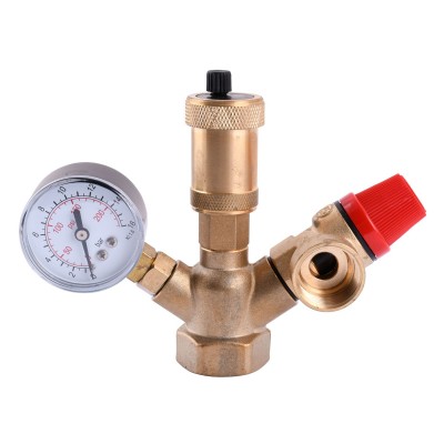 Группа безопасности котла Cristal Тризуб 1" NV-5106