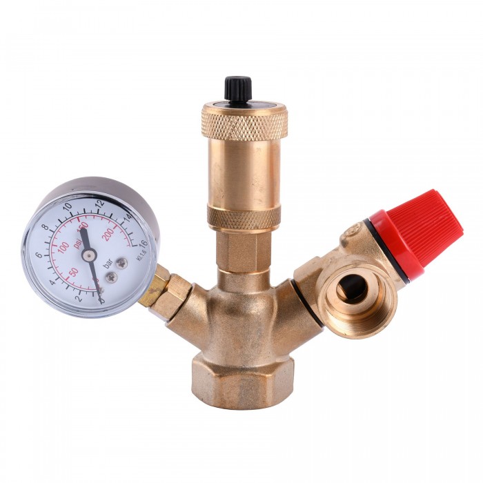 Група безпеки котла Cristal Тризуб 1" NV-5106