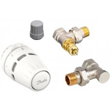 Комплект радиаторный угловой Danfoss 015G5301 (Regus RA+RA-FN+RLV-S)