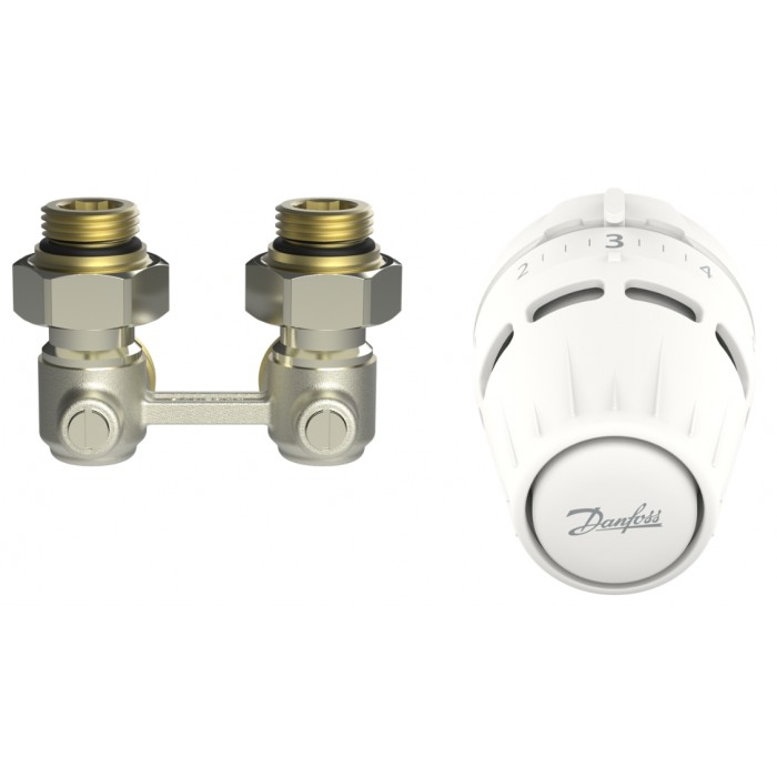 Комплект нижнього підключення кутовий Danfoss 015G5307 Regus M30x1.5 Комплект нижнього підключення кутовий Danfoss 015G5307 Regus M30x1.5
