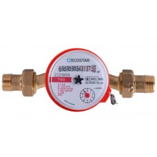 Счетчик горячей воды ECOSTAR DN15 1/2" L110 E-C 2,5