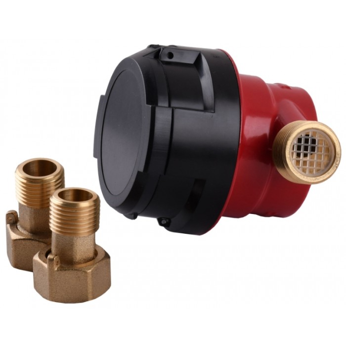 Счетчик горячей воды ECOSTAR DN15 1/2" E-D R160 Счетчик горячей воды ECOSTAR DN15 1/2" E-D R160
