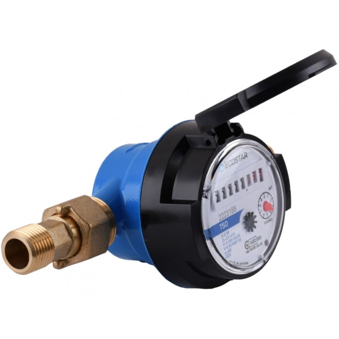 Лічильник холодної води ECOSTAR DN15 1/2" E-D R160