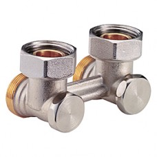 Узел нижнего подключения Giacomini 3/4х3/4" R388X002 угловой