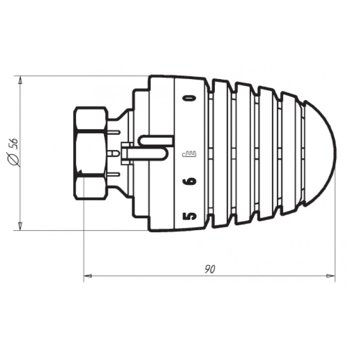 Термоголовка HERZ DESIGN M28x1.5 1923006