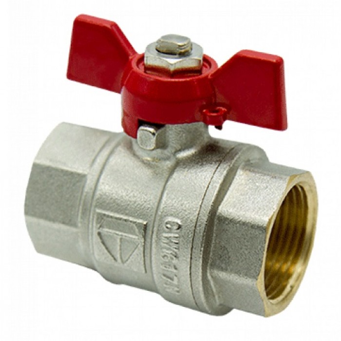 Кран кульовий HLV Optima 3/4" PN40 ВВ